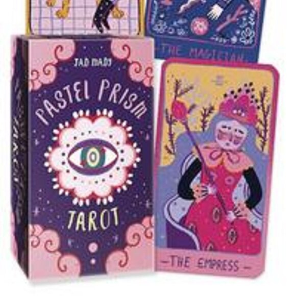 Pastel Prism Tarot, beginner deck, inner child, Rider-Waite-Smith, guidebook - Picture 1 of 6
